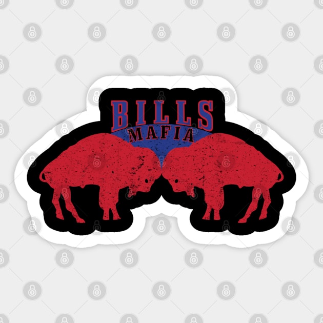 Buffalo Bills, Bills Mafia Sticker by Global Creation